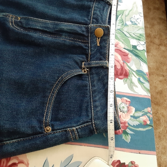FOREVER 21 denim jean mini skirt L - Picture 5 of 8